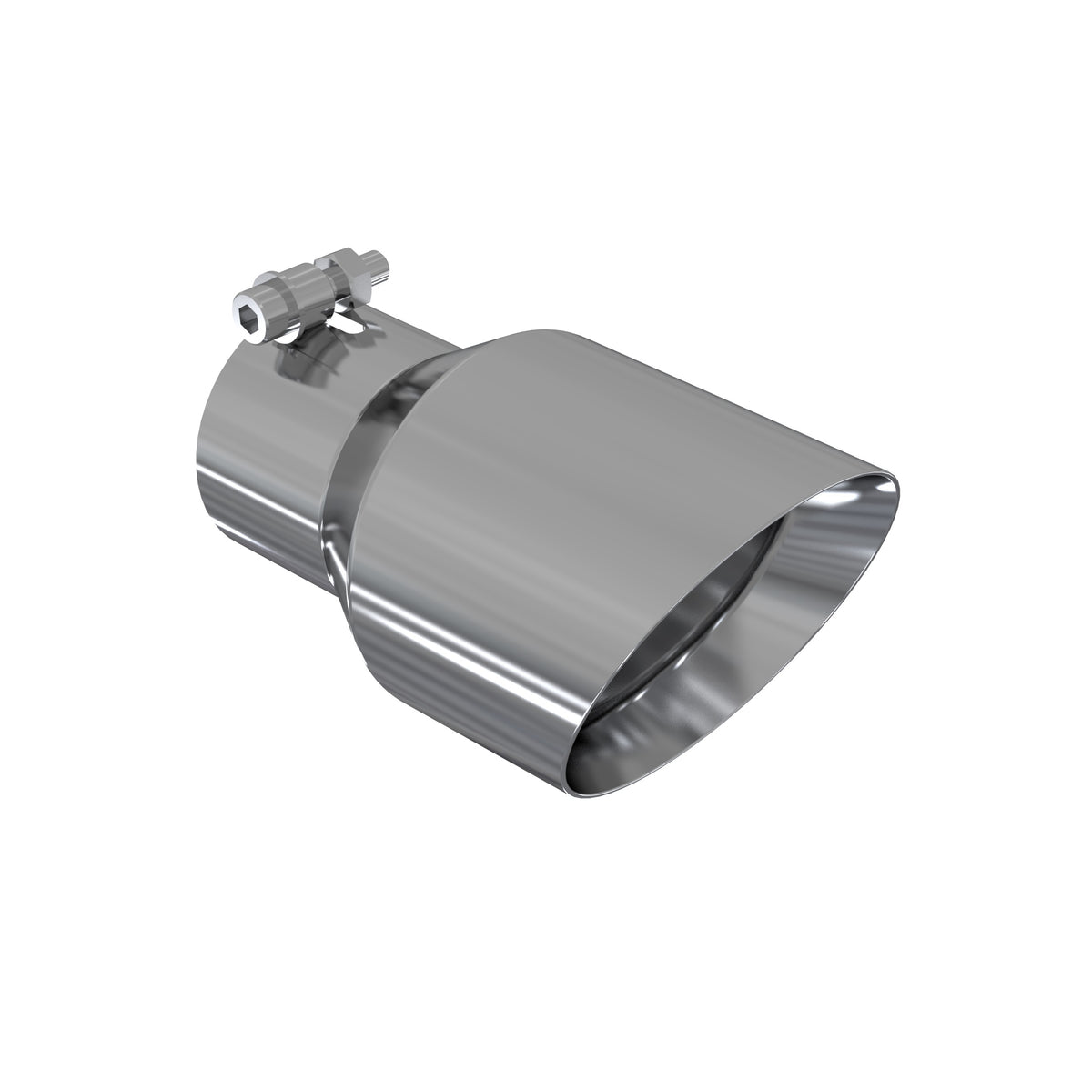 MBRP MBRP T304 Stainless Steel Tip; 4.5 OD; Dual Wall Angled; 3 inlet; 8 length T5151 | T5151