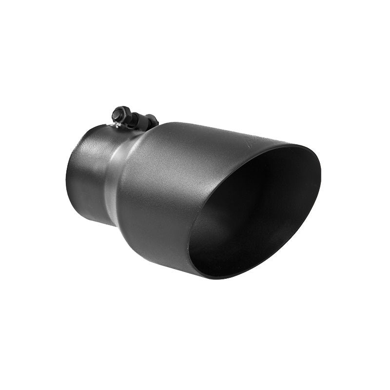 MBRP MBRP Black Coated Tip; 4.5 OD; Dual Wall Angled; 3 inlet; 8 length T5151BLK | T5151BLK
