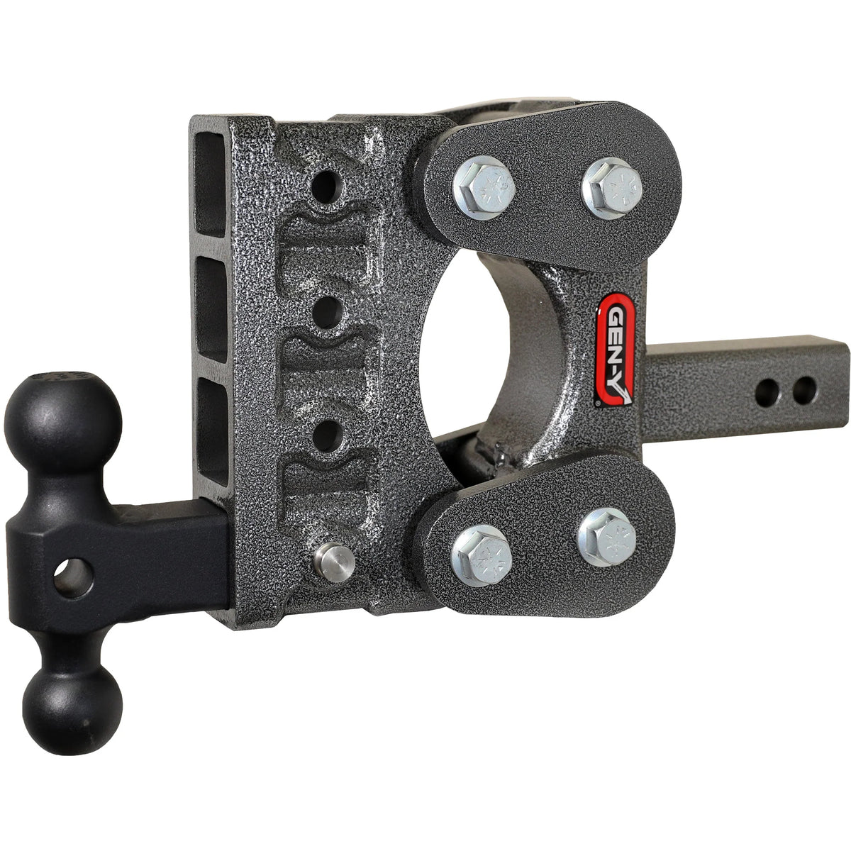 Gen-Y Hitch The BOSS TORSION-FLEX 2in Shank 5in Drop 11K TW 10K Hitch and GH-031 Versa-Ball | GH-1014