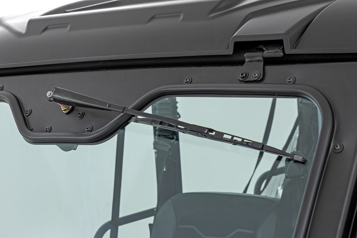 Rough Country Rough Country Universal UTV Powered Wiper w Washer Tank 16 Blade 99084 | 99084