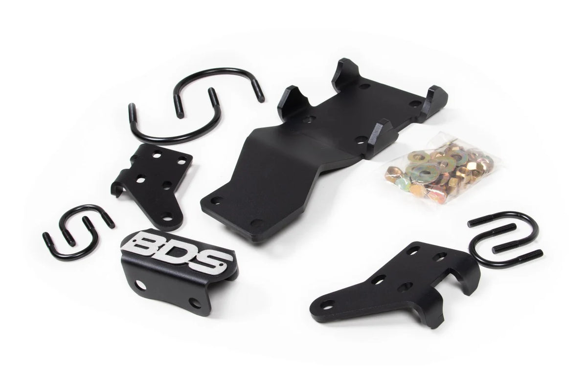 BDS Suspension BDS 2017-2026 Ford Super Duty - Dual Steering Stabilizer Mount Kit BDS55380 | 55380