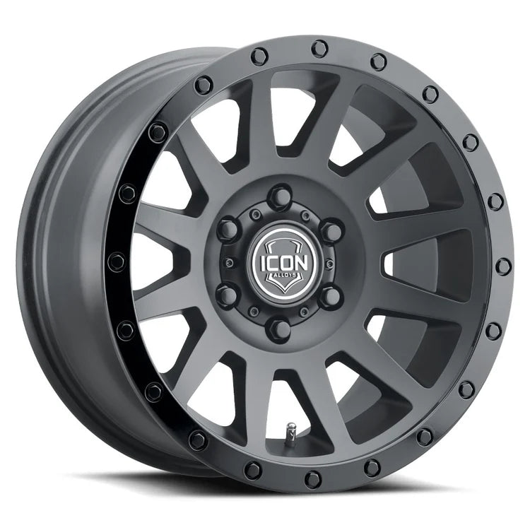 Icon Suspension 18 COMPRESSION WHEELS 18 X 9 COMPRESSION DBL BLACK 6 x 5.5 6 25mm 95.1mm | 2018909060DB