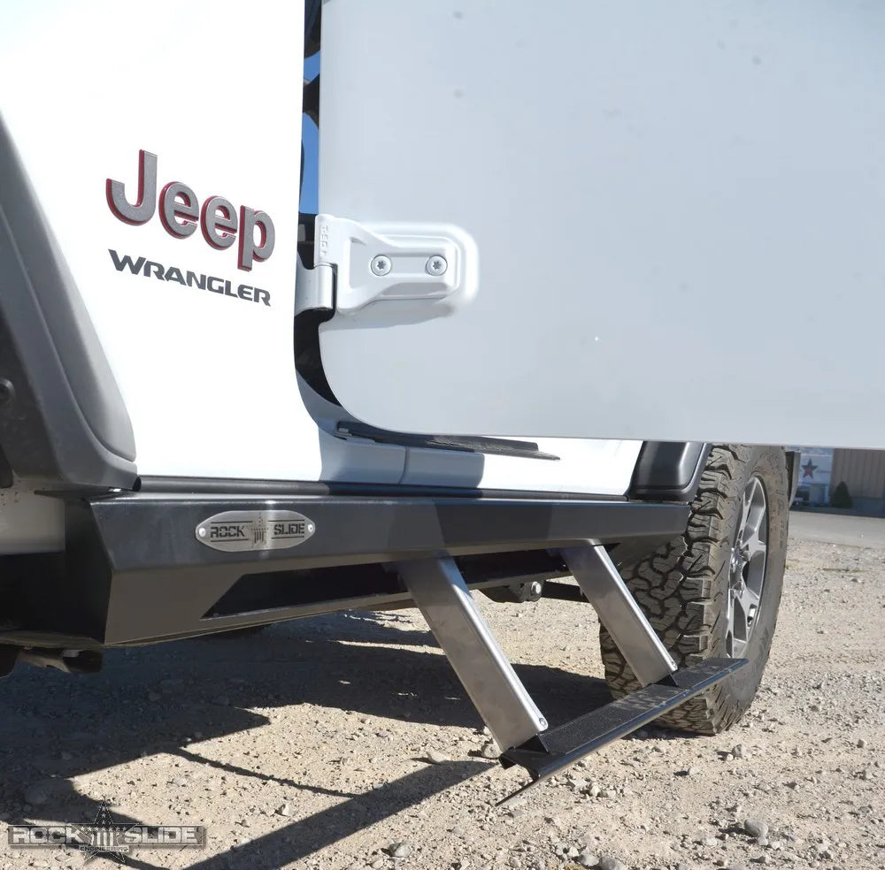 Rock Slide Engineering Rock Slider JL 2D STEP SLIDERS 3RD CEN PASSENGER SIDE SUB PART 2026 JEEP JL 2 DOOR BD-SS-302-JL2P | BD-SS-302-JL2P