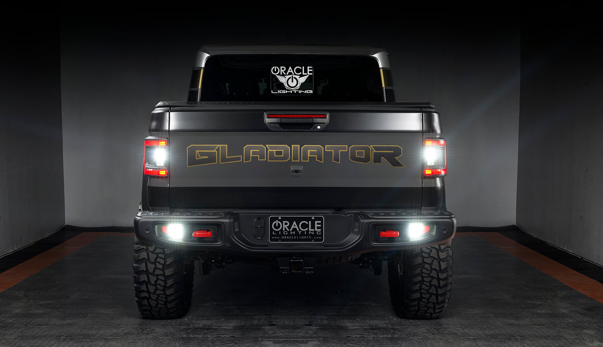 Oracle Oracle Light Black Series Flush Mount LED Tail Light for Jeep Gladiator JT - Tinted Len 5882-504-T | 5882-504-T