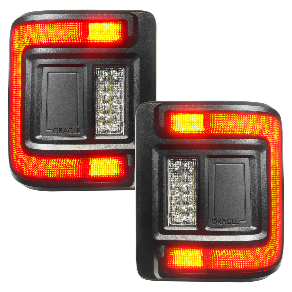 Oracle Oracle Light Black Series Flush Mount LED Tail Light for Jeep Wrangler JL - Tinted Len 5884-504-T | 5884-504-T