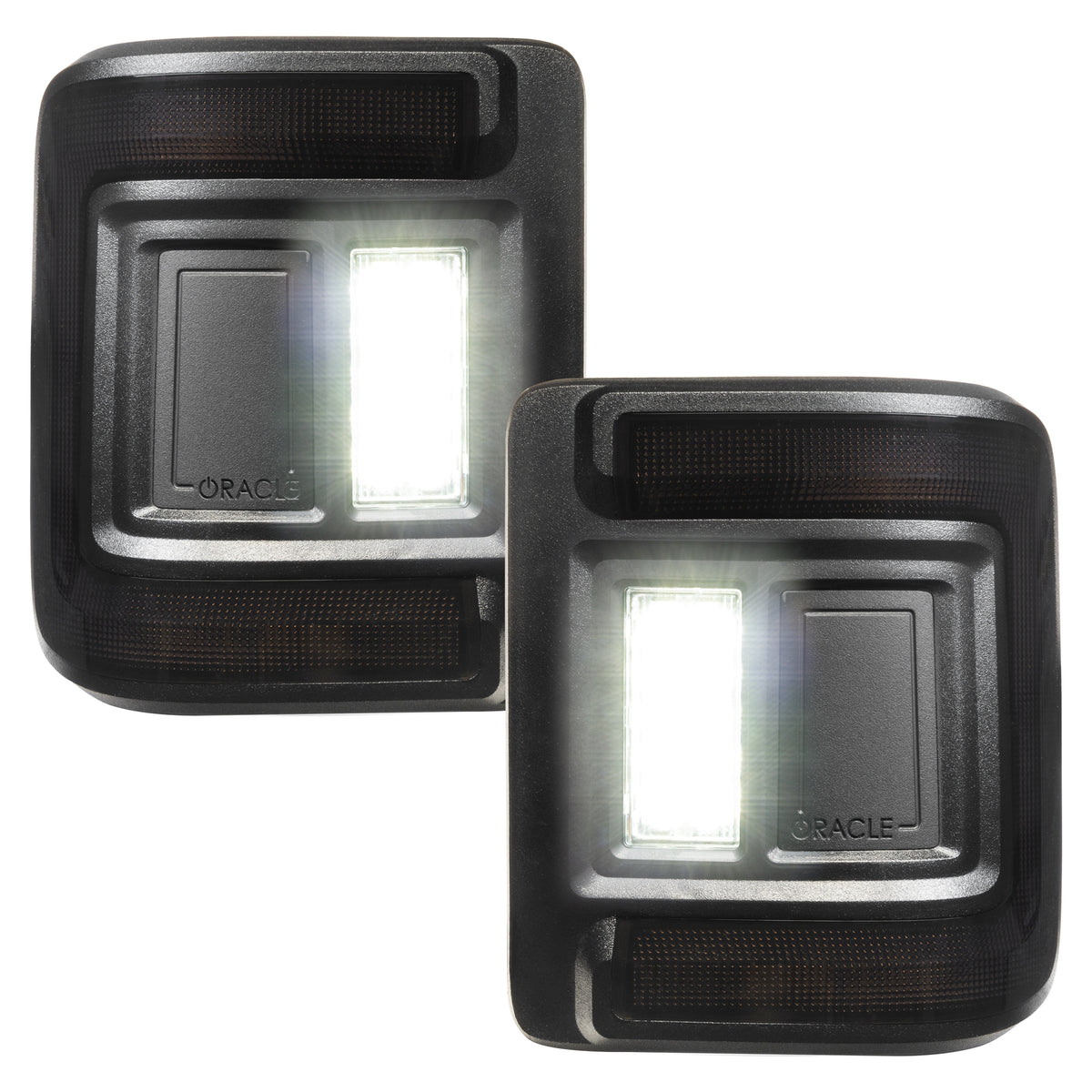Oracle Oracle Light Black Series Flush Mount LED Tail Light for Jeep Wrangler JL - Tinted Len 5884-504-T | 5884-504-T