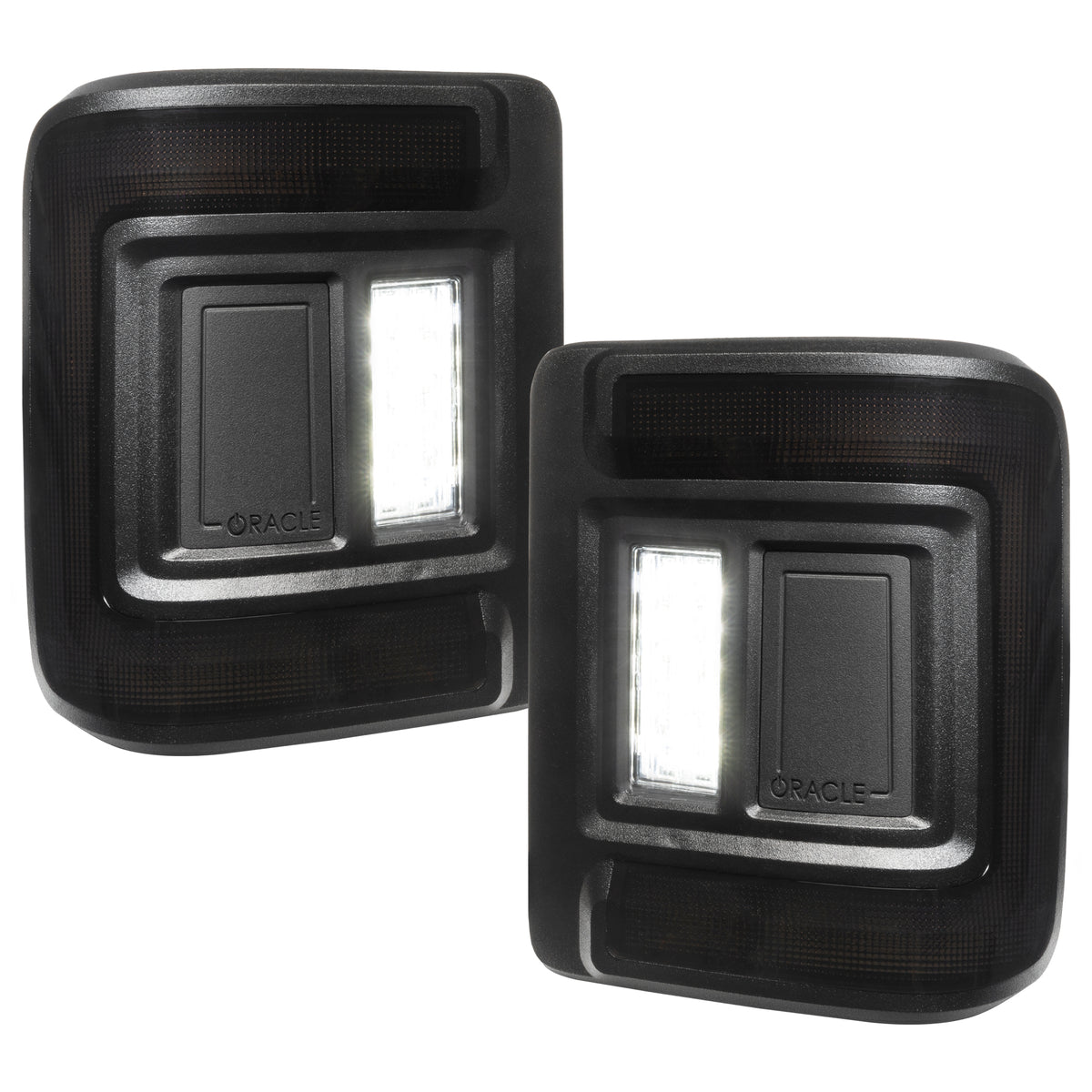 Oracle Oracle Light Black Series Flush Mount LED Tail Light for Jeep Wrangler JL - Tinted Len 5884-504-T | 5884-504-T