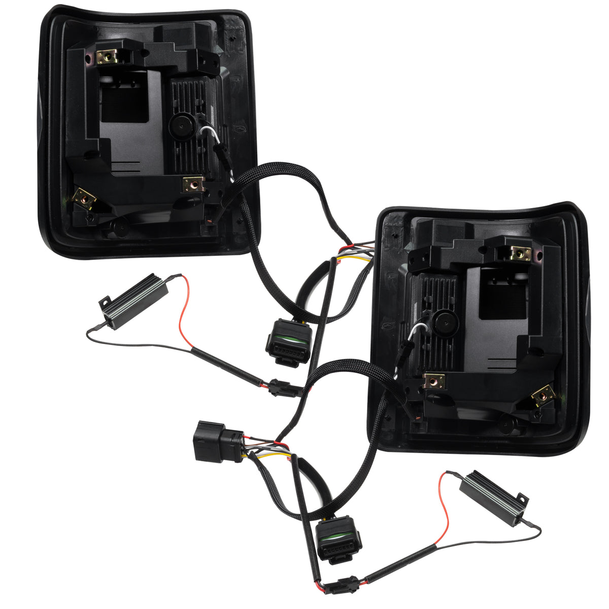 Oracle Oracle Light Black Series Flush Mount LED Tail Light for Jeep Wrangler JL - Tinted Len 5884-504-T | 5884-504-T