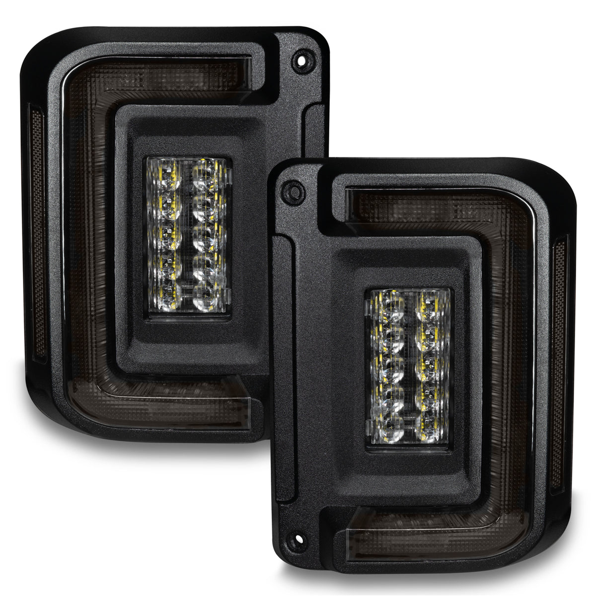 Oracle Oracle Light Black Series Flush Mount LED Tail Light for Jeep Wrangler JK - Tinted Len 5891-504-T | 5891-504-T