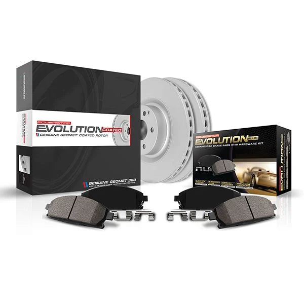 PowerStop POWERSTOP FRONT Z17 COATED BRAKE KIT CRK8753 | CRK8753