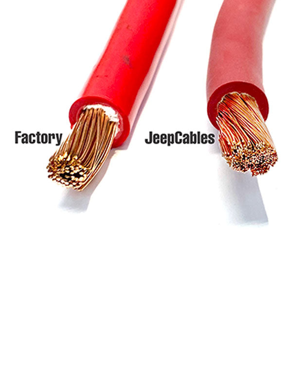 JeepCables.com JeepCables Big 7 Jeep Grand Cherokee WJ (1999-2005) 4.0L 4GA | WJ-4G-4.0L