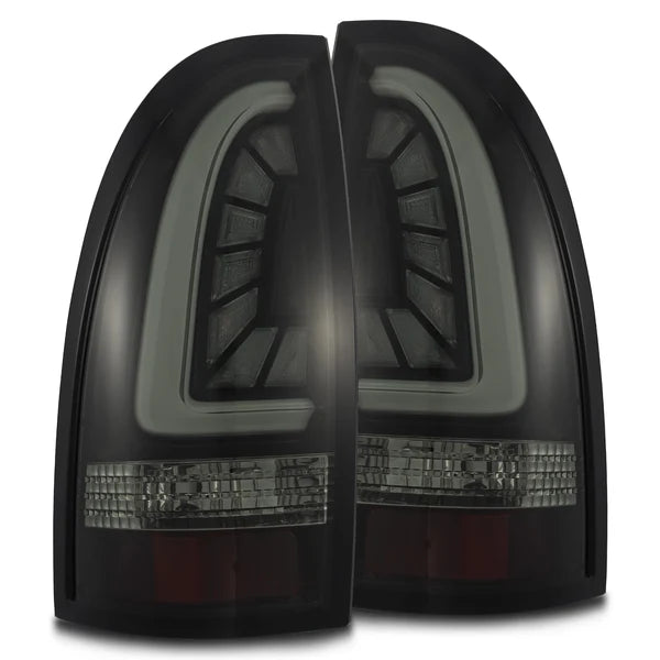 AlphaRex AlphaRex Jet Black PRO-Series LED Tail Lights Fits 2005-15 Toyota Tacoma 680030 | 680030