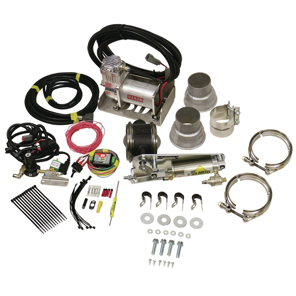 BD Diesel Exhaust Brake - Universal 3.0-Inch c w Air Compressor | 1028130