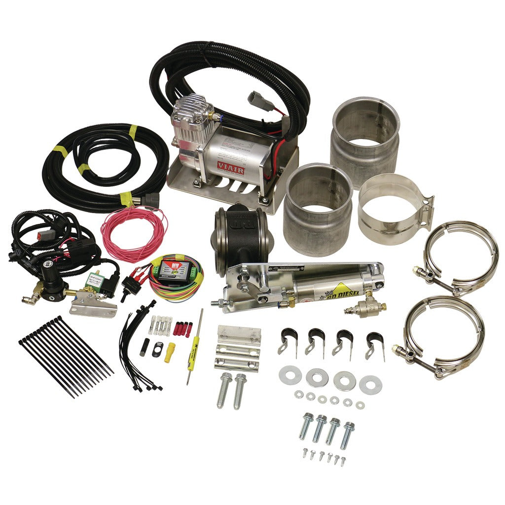 BD Diesel Exhaust Brake - Universal 5.0-Inch c w Air Compressor | 1028150