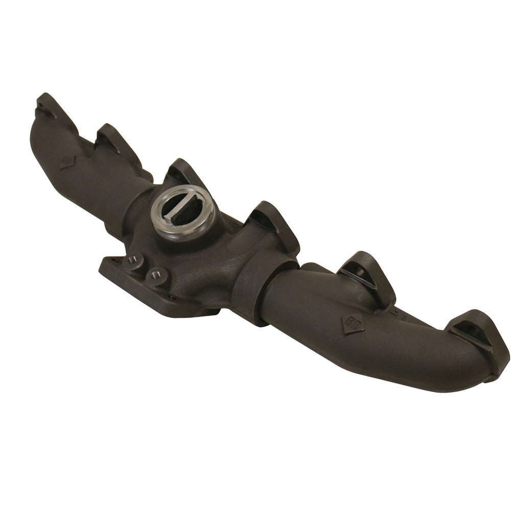 BD Diesel BD Diesel Exhaust Wastegated Manifold w T4 Mount  40-degree - Dodge 1998.5-2007 5.9L 1045947-T4 | 1045947-T4
