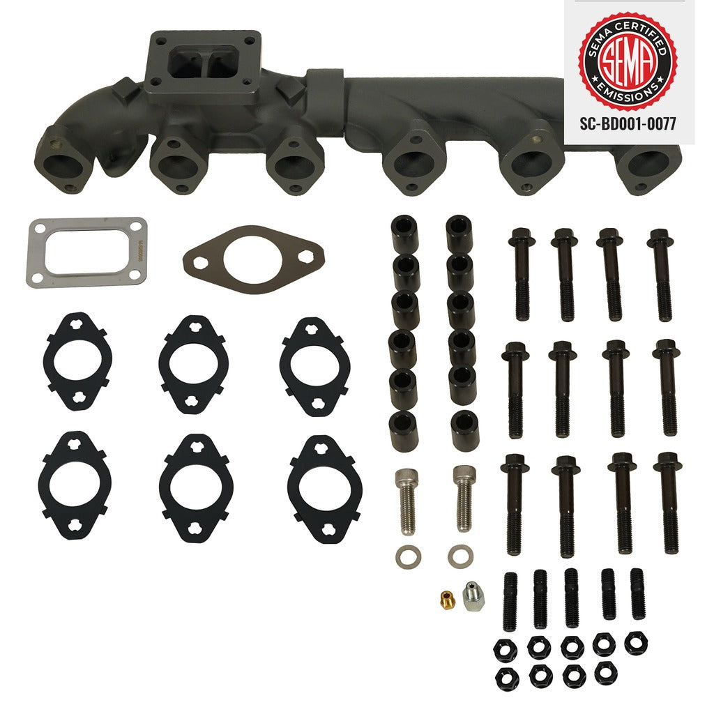 BD Diesel BD Diesel EXHAUST MANIFOLD KIT RAM 3500 4500 5500 CAB CHASSIS 6.7L CUMMINS 2013-2018 1046068 | 1046068