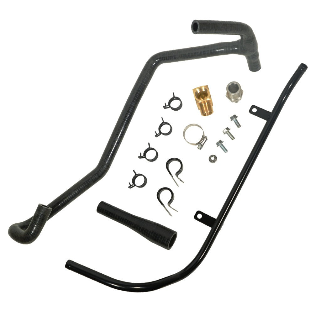 BD Diesel Coolant Tube Relocation Kit Howler Turbo - Dodge Automatic 2003-2005 5.9L | 1047137