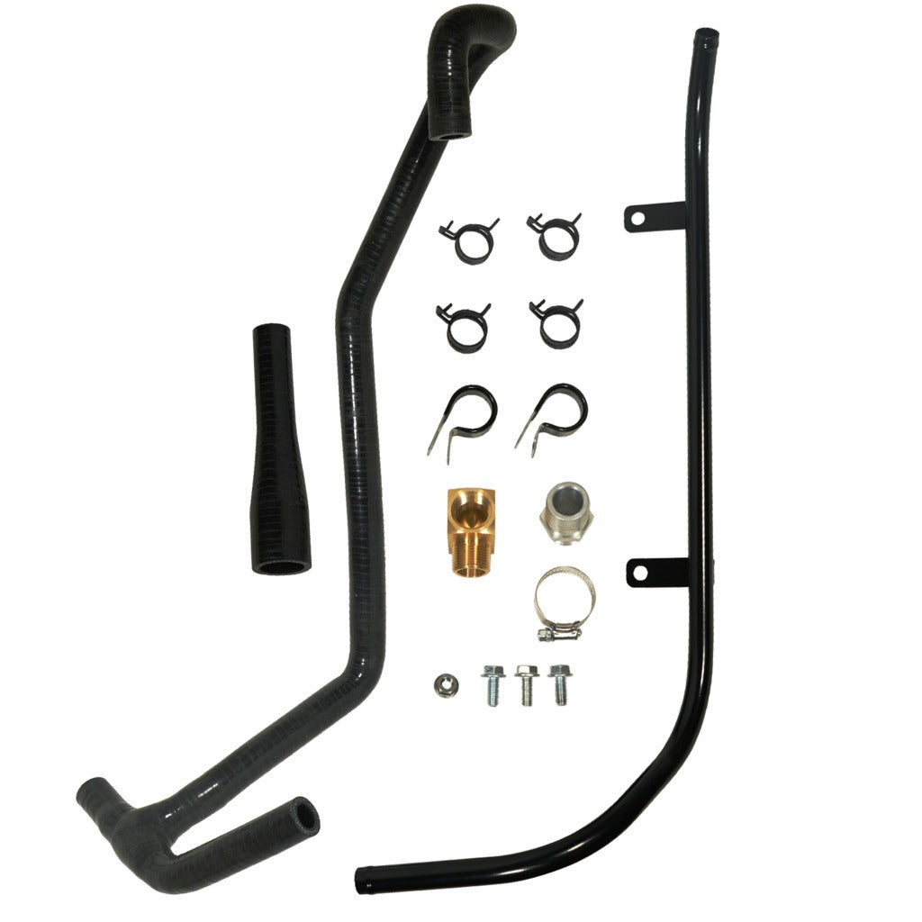 BD Diesel Coolant Tube Relocation Kit Howler Turbo - Dodge Automatic 2003-2005 5.9L | 1047137