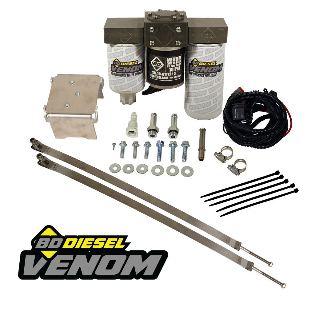 BD Diesel BD Venom Duramax Fuel Lift Pump c w Filter  Separator - Chevy 2011-2016 6.6L | 1050323