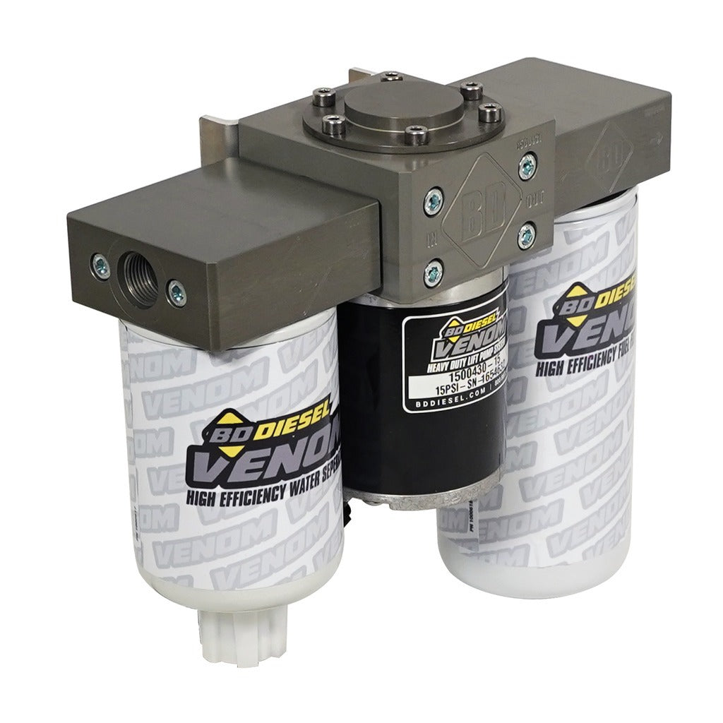BD Diesel BD Venom Cummins Fuel Lift Pump c/w Filter and Separator - Dodge 6.7L 2013-2022 | 1050334
