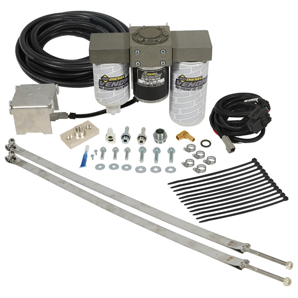BD Diesel BD Venom Cummins Fuel Lift Pump c/w Filter and Separator - Dodge 5.9L 2003-2004.5 | 1050335