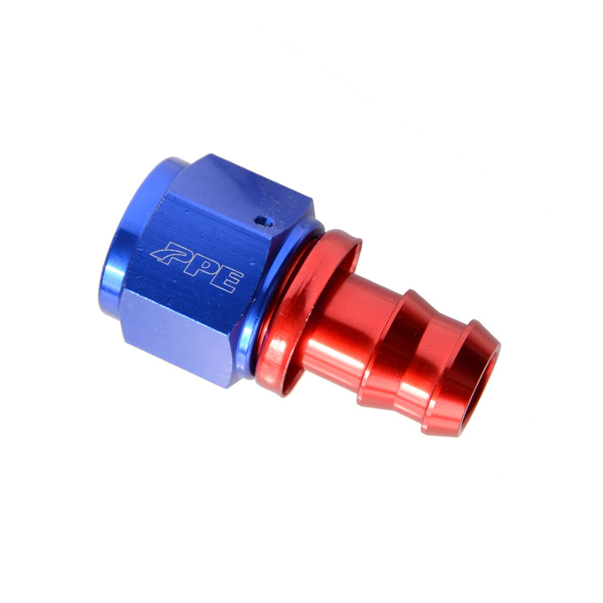Pacific Engineering PPE Anodized Aluminum Straight Push-Lock Fitting -10AN(F) to 5-8 (M) 113051003 | 113051003