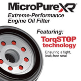 Pacific Engineering PPE Power Engine Oil Filter - MicroPure XR w TorqSTOP 2001-2019 GM 6.6L Duramax 114000555 | 114000555
