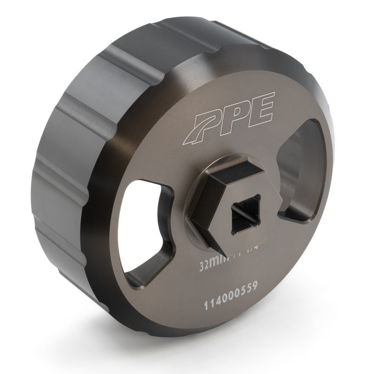 Pacific Engineering PPE Power Socket 108mm 15-point for PPE Engine Oil Filter 114 000 555 and 114 000 565 - Anodized Billet Alumin 114000559 | 114000559