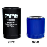 Pacific Engineering PPE Power Engine Oil Filter - MicroPure GM 3.0L Duramax 2.7L TurboMax - Replaces AC Delco PF66 114000650 | 114000650