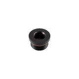 Pacific Engineering PPE Power -12AN Male Aluminum Plug w O-ring 1-1 16 -12 - Black 114002167 | 114002167