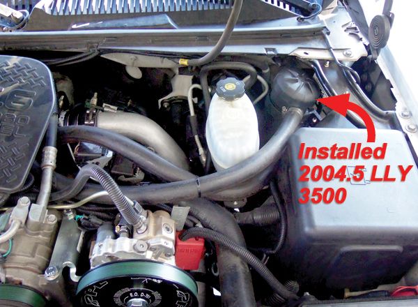 Pacific Engineering PPE Power Crankcase Ventilation Oil Water Separation Kit - GM 6.6L Duramax 2006-2007 114025000 | 114025000