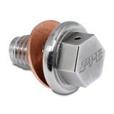 Pacific Engineering PPE Power Drain Plug M12-1.75 w Compound Washer - OEM Oil Pan 6.6L Duramax (2017-2026) 114052201 | 114052201