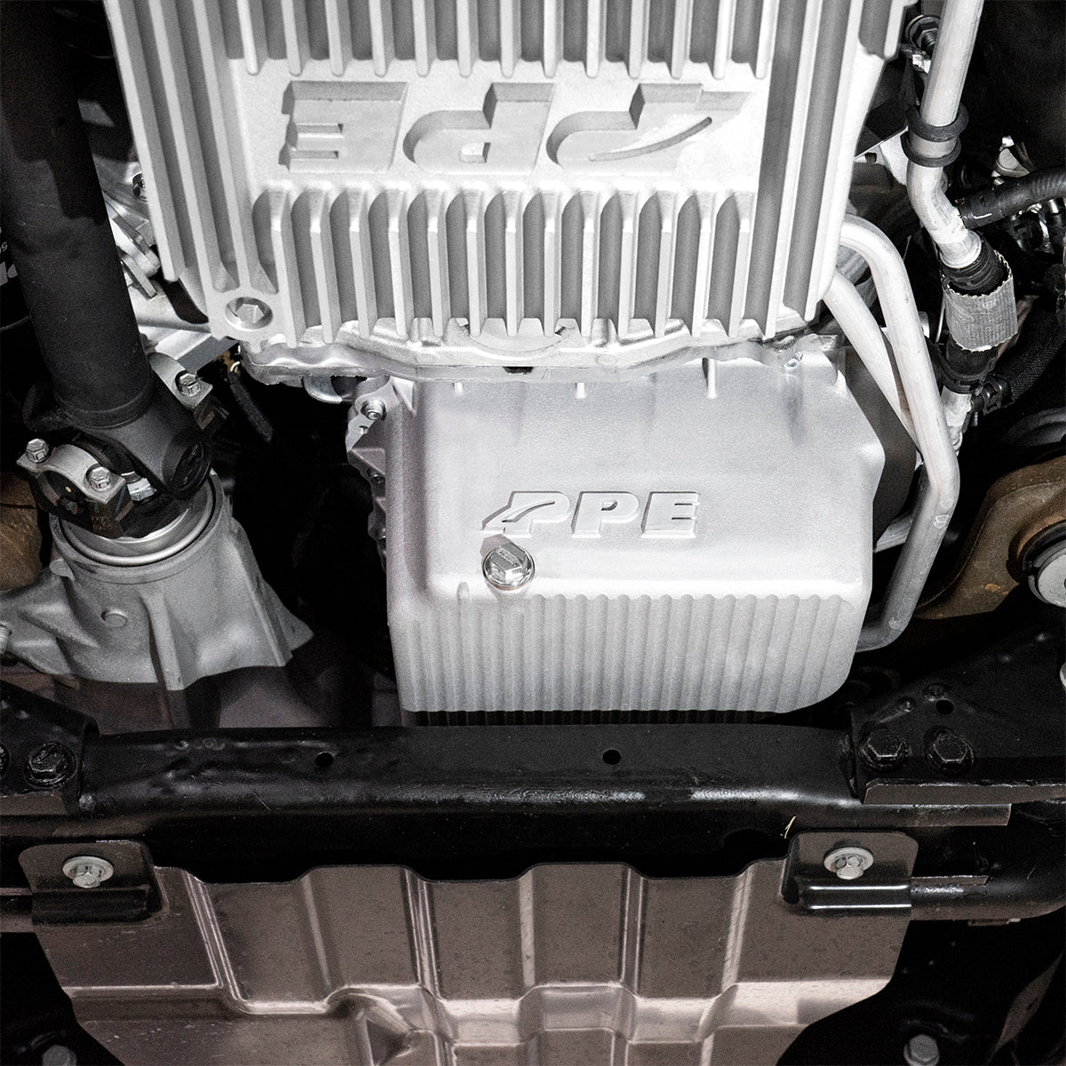 Pacific Engineering PPE Power Engine Oil Pan - GM 6.6L Duramax 2020-2026 L5P - Black 114053120 | 114053120