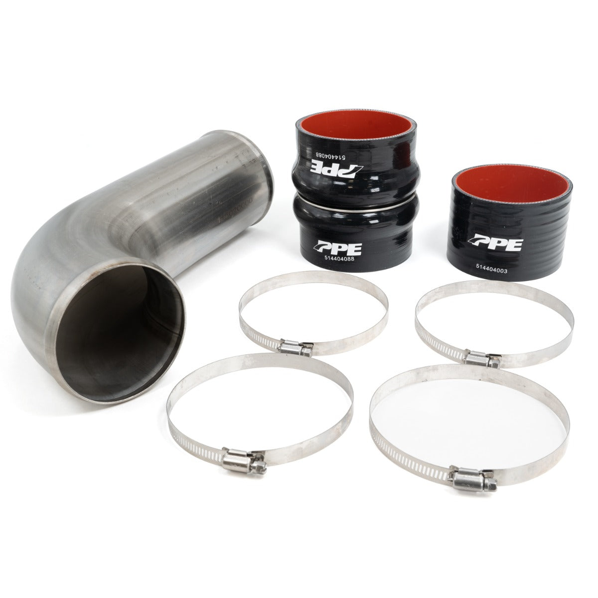 Pacific Engineering PPE Power Turbo Inlet Upgrade Kit - GM 6.6L Duramax 2017-2019 L5P - Raw 115020000 | 115020000
