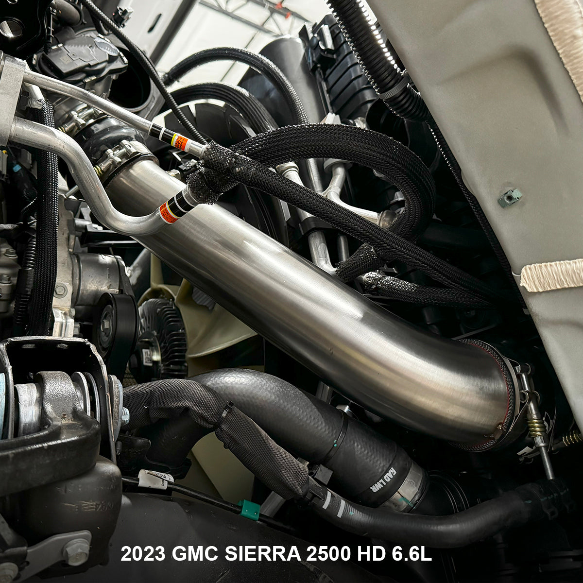 Pacific Engineering PPE Power Charge Air Pipe Kit - GM 6.6L Duramax 2020-2026 L5P - Polished 115026130 | 115026130