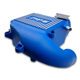 Pacific Engineering PPE Intercooler Kit - Air to Water - GM 3.0L Duramax 2020-2026 LM2 LZ0 - Blue  Brushed Fins 115030022 | 115030022