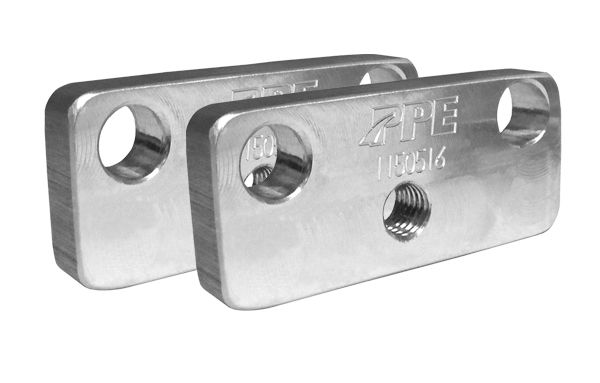 Pacific Engineering PPE Fuel Rail Mount Kit - GM 6.6L Duramax 2001-2005 LB7 LLY - use when upgrading to LBZ Intake Runners 115051600 | 115051600
