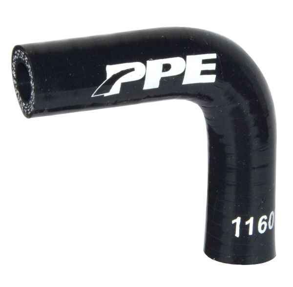 Pacific Engineering PPE Power Turbo Coolant Hose 90 degree - 10.0mmID - GM 6.6L Duramax 2004.5-2005 116002045 | 116002045
