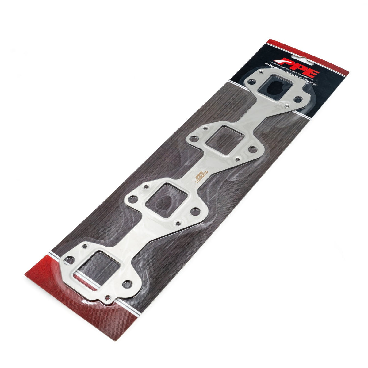 Pacific Engineering PPE High Flow Exhaust Manifolds and Up-Pipes Kit - 2004.5-2005 GM 6.6L LLY California Emissions - Silver 116111435 | 116111435