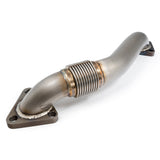 Pacific Engineering PPE Power Up-Pipe Right Side Compound Turbo Round - GM 6.6L Duramax 2001-2016 (for PPE Exhaust Manifold Only) 116119000 | 116119000