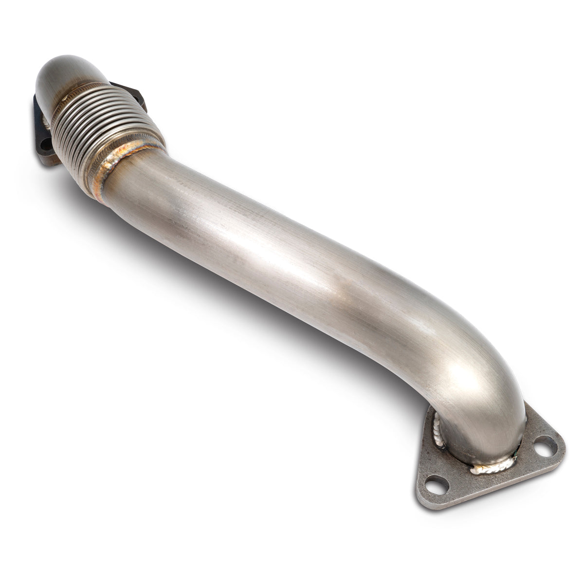 Pacific Engineering PPE Power Up-Pipe Driver Side - GM 6.6L Duramax 2001-2016 (for PPE Exhaust Manifold Only) 116119045 | 116119045