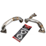 Pacific Engineering PPE Power Up-Pipe Set - GM 6.6L Duramax 2002-2004 LB7 w EGR (For OEM Exh Man) 116120204 | 116120204