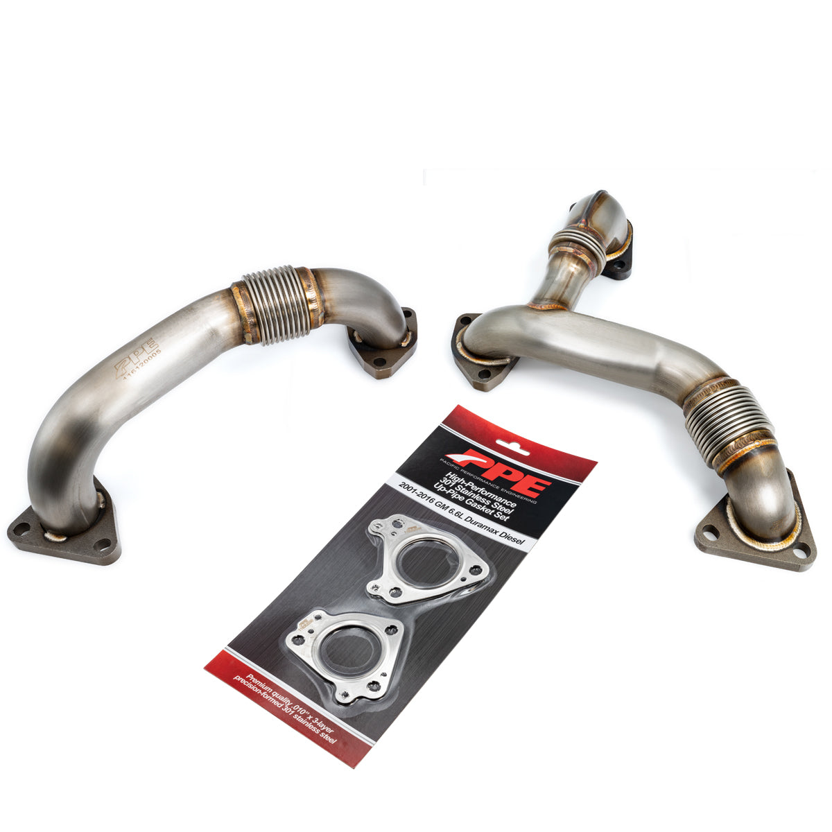 Pacific Engineering Pacific Performance Engineering Oem Length Up-Pipes 07.5-10 EGR PPE Diesel 116120710 | 116120710