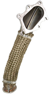 Pacific Engineering PPE Power Down Pipe - 3 304 Stainless Steel - GM 6.6L Duramax 2500 3500 HD 2001-2004 LB7 Federal 117000400 | 117000400