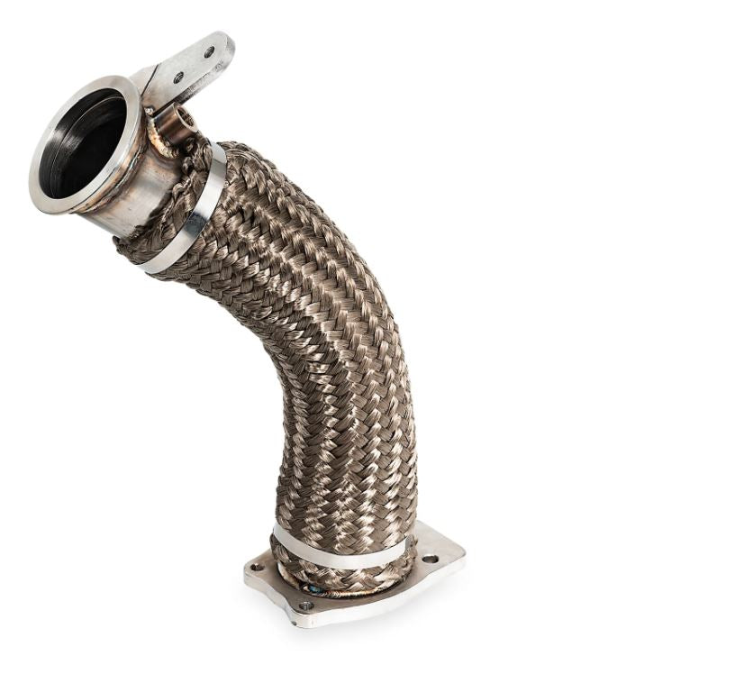Pacific Engineering PPE Power Down Pipe - 3 304 Stainless Steel - GM 6.6L Duramax 2500 3500 HD 2017-2026 117000800 | 117000800