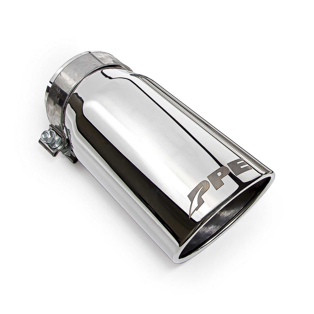 Pacific Engineering PPE Power Exhaust Tip and Clamp 4 Inch ID - Polished 117020000 | 117020000