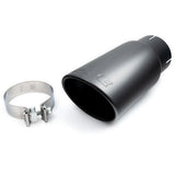 Pacific Engineering PPE Power Exhaust Tip and Clamp - 4 inch ID - Black Ceramic 117020020 | 117020020