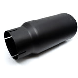 Pacific Engineering PPE Power Exhaust Tip and Clamp - 4 inch ID - Black Ceramic 117020020 | 117020020