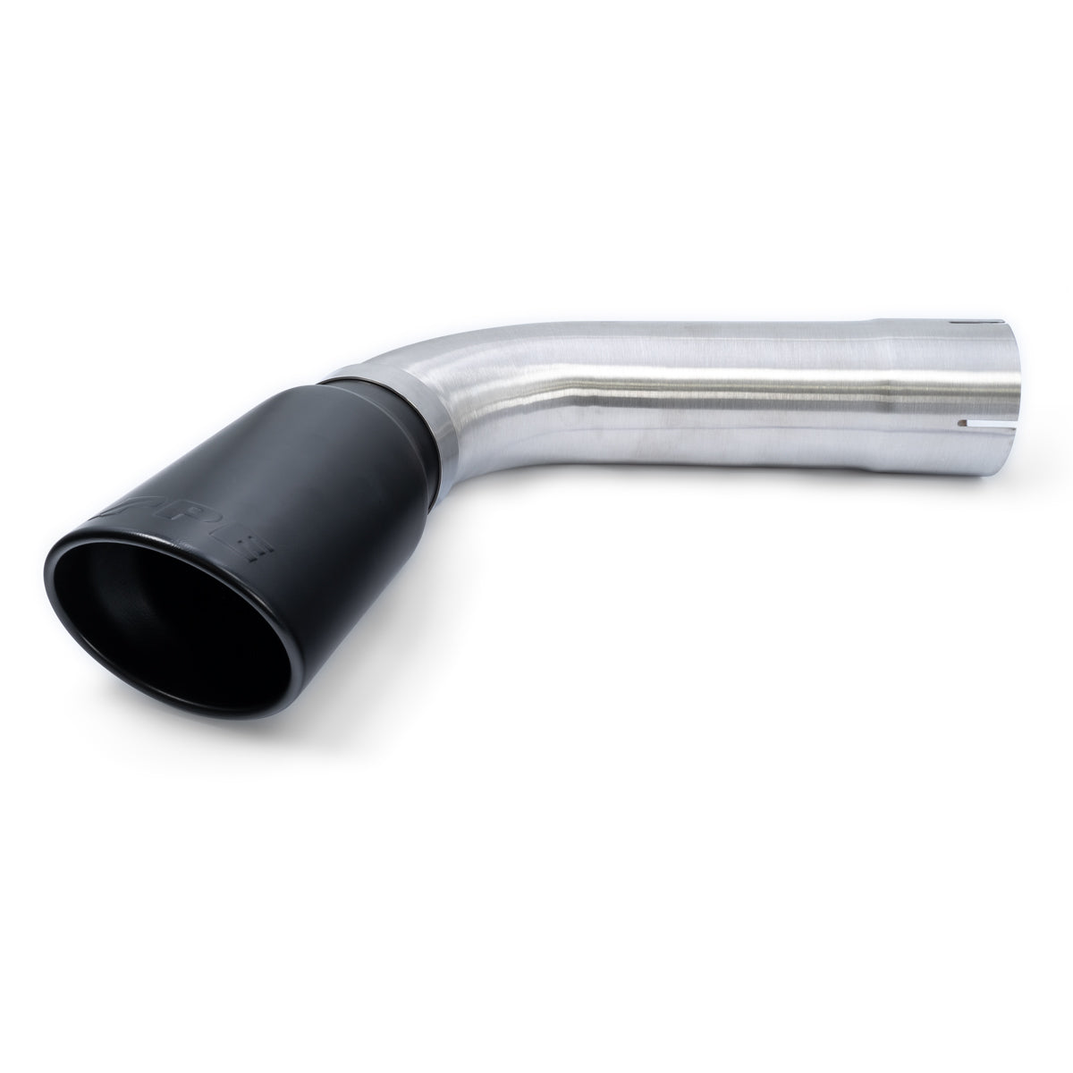 Pacific Engineering PPE Power Exhaust Tip SS 4 ID w 4 pipe - GM 6.6L Duramax 2014-2019 - Black 117020120 | 117020120