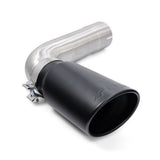 Pacific Engineering PPE Power Exhaust Tip SS 4 ID w 4 pipe 2020-2023 GM 6.6L Duramax - Black 117020220 | 117020220